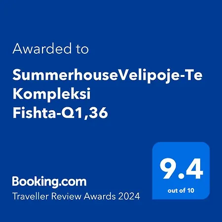 Apartment Summerhousevelipoje-te Kompleksi Fishta-q1,36