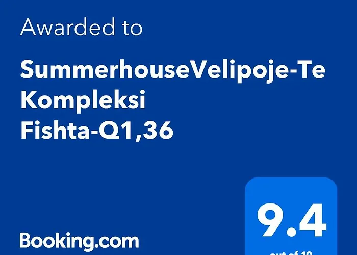 Appartamento Summerhousevelipoje-te Kompleksi Fishta-q1,36
